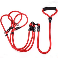 dog leash p chain double leashes for dogs walking multi head detachable dog leash p chain three dogs leashes pet accessories