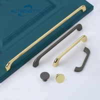 simple furniture handle zinc alloy gold pearl black modern wardrobe drawer door pull kitchen cabinet cupboard room knob hardware