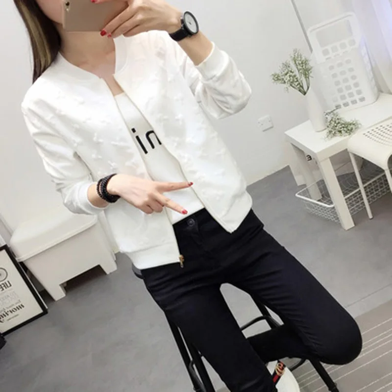 Осенняя куртка зимняя летная Черная Куртка бомбер женская и Женская одежда