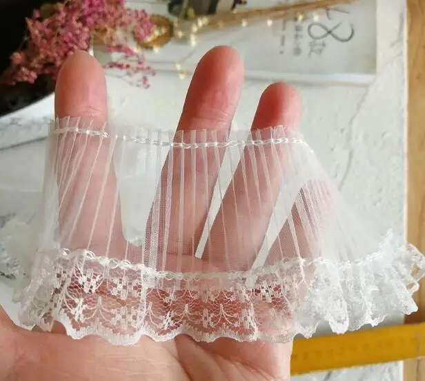 7 см в ширину новинка черно-белая вышивка цветок кружевная ткань отделка лента