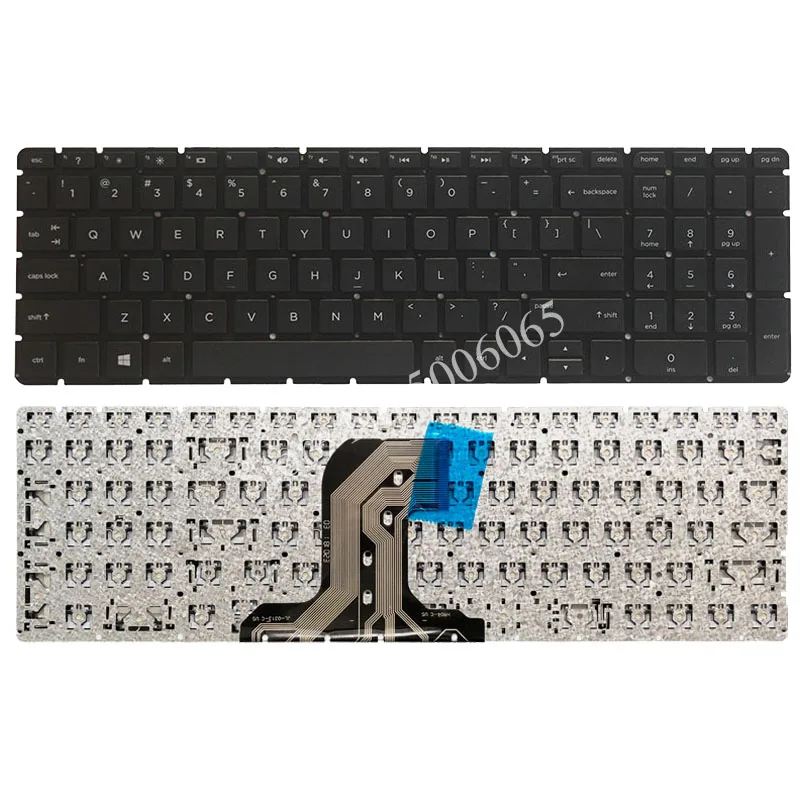 Новая клавиатура для ноутбука HP 250 G4 256 255 15-ac 15-ac000 15-af 15-af000 без рамки Teclado US |