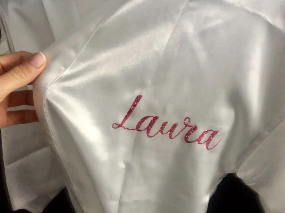 Индивидуальные свадебные халаты для невесты на заказ|Украшения своими руками