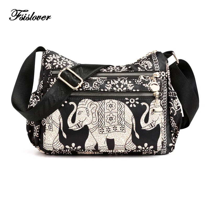 Модные водонепроницаемые нейлоновые женские сумки-мессенджеры Carteira винтажные