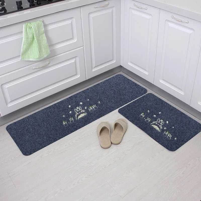 Четырехлистное клеверное дерево Парижская башня Тоторо кухонный коврик