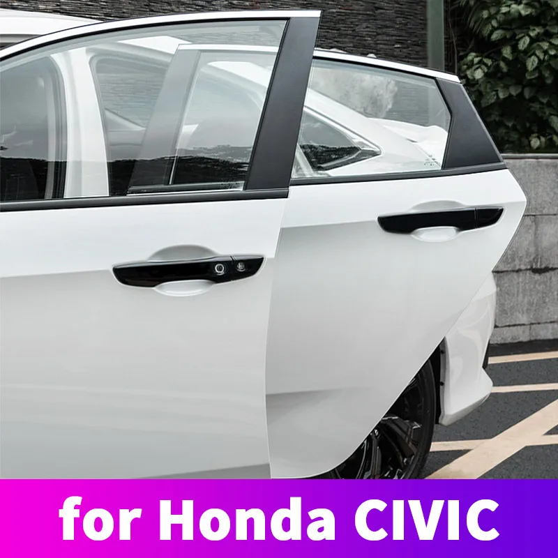 Защитная крышка для дверной ручки модификация Ford Honda Civic 10 2016 2017 2018 2019 | Автомобили