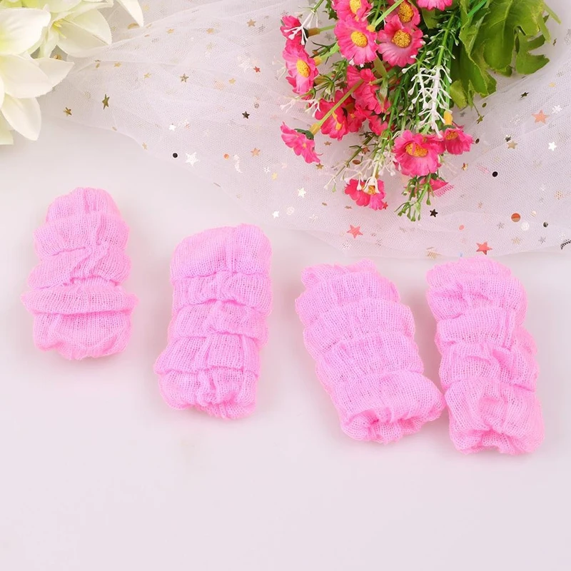 Зимние теплые Вязаные гольфы для собак и кошек 4 шт./компл. защита ног щенков