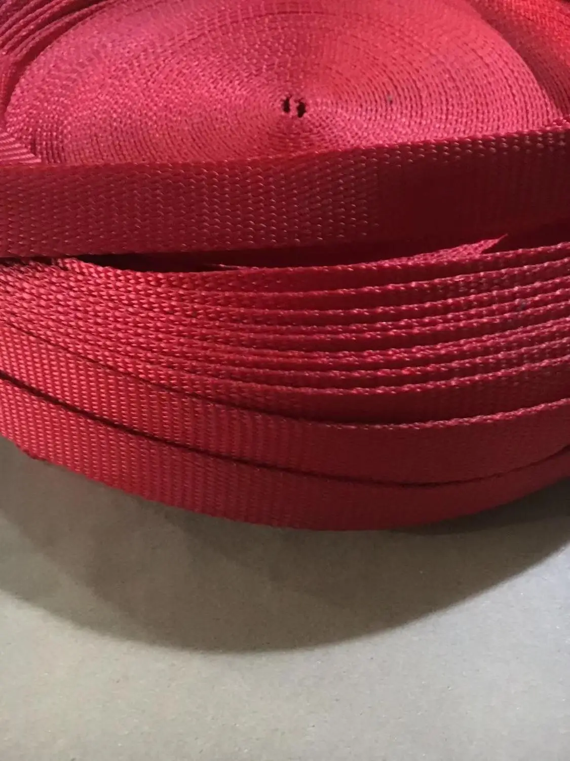 Нейлоновая лента красного цвета для ошейника собаки своими руками|Тесьма| |