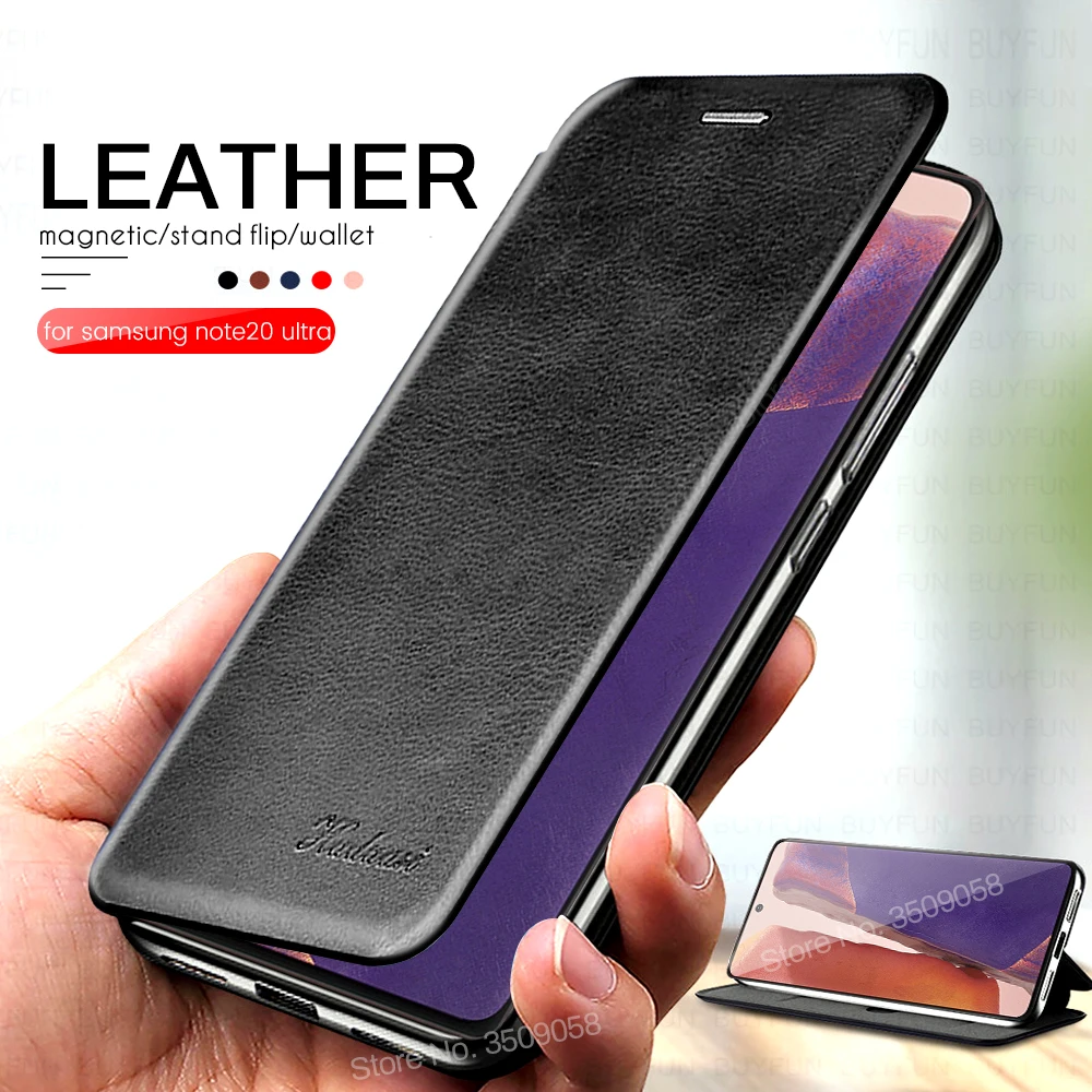 кожаный чехол книжка с магни