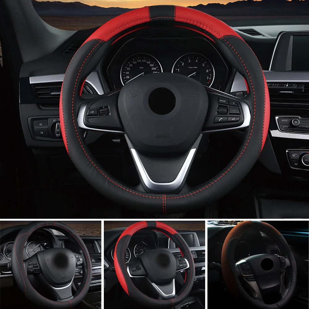 

Anti-slip Steering Wheel Cover Protector Wear-resistant Replacement Accessories