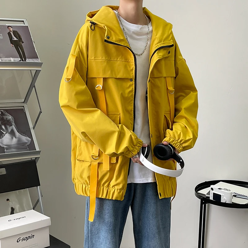 

Autumn New Men's Bomber Zipper Jacket Male Casual Streetwear Hip Hop Slim Long Sleeve Coat Men Clothing Plus Size 3XL