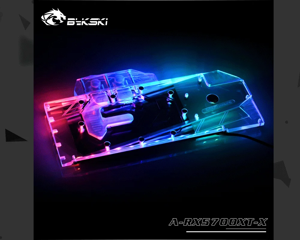 Блок водяного охлаждения Bykski с полным покрытием для графической карты AMD Creater Edition