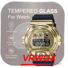 3Pcs 9H Anti-Scratch Tempered Glass Screen Protector For Casio G Shock GM-6900 DW-6900 GLX-6900 GW-6900 G-6900 GLS-6900