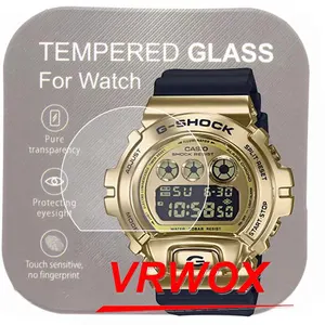 3pcs 9h anti scratch tempered glass screen protector for casio g shock gm 6900 dw 6900 glx 6900 gw 6900 g 6900 gls 6900 free global shipping