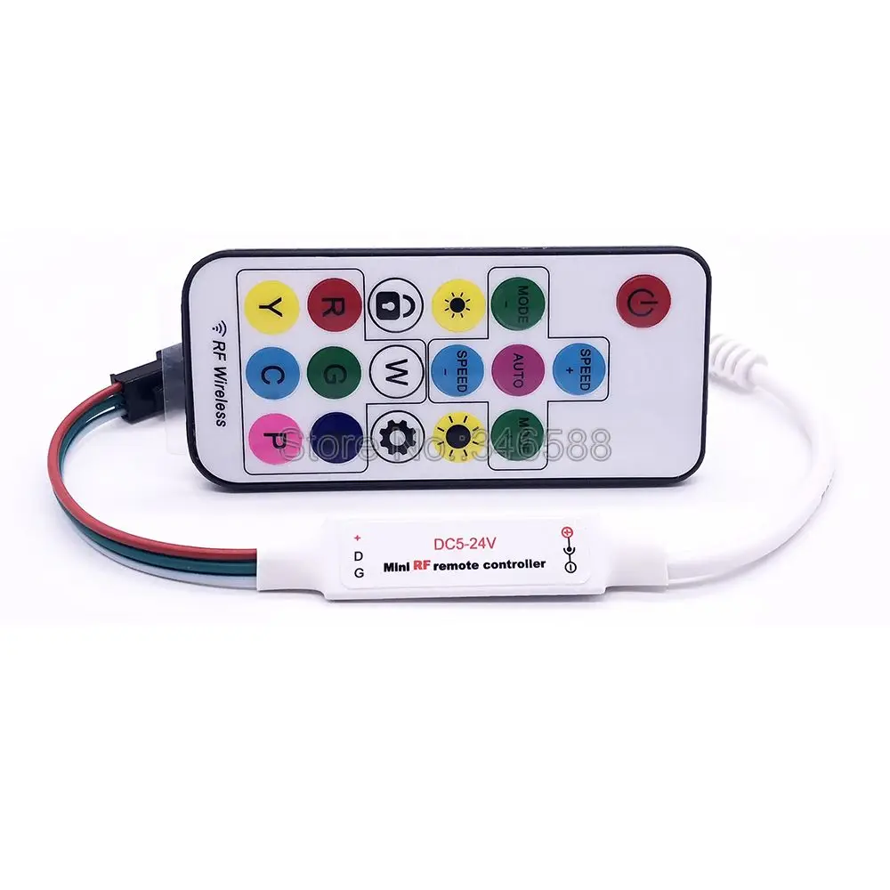Беспроводной пульт дистанционного управления SP104E 17Key Mini RF светодиодный