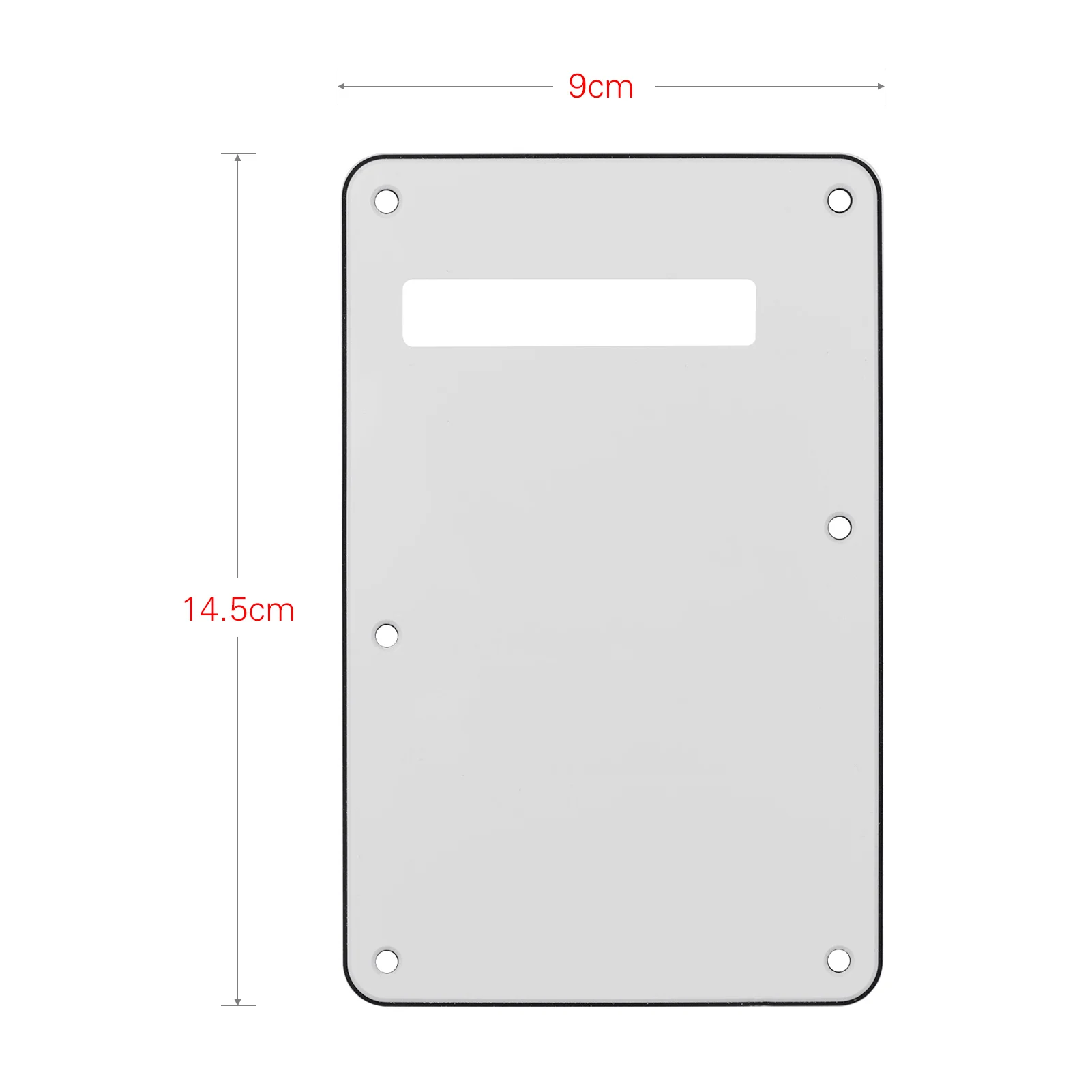 3 ply gitarre backplate gitarre tremolo zurück abdeckung ersatz für st elektrische gitarre gitarre teile zubehör free global shipping