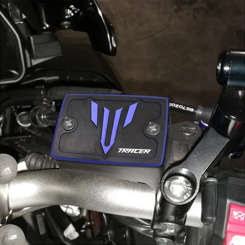 

SEMSPEED Motorcycle Front Brake Fluid Reservoir Cover For Yamaha MT-07 FZ-07 MT-09 FZ-09 Tracer 700/900 GT 2014-2020 Tracer logo