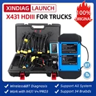 Диагностический инструмент Launch X431V Hdiii, универсальный прибор для диагностики грузовика 24 В, поддержка Wi-Fi, Bt, работает с X431V + Pad3 Pro3