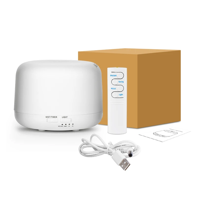 

300ml Electric Aromatherapy Essential Oil Aroma Diffuser Remote Control Ultrasonic Air Aroma Humidifier With LED Lights kbaybo