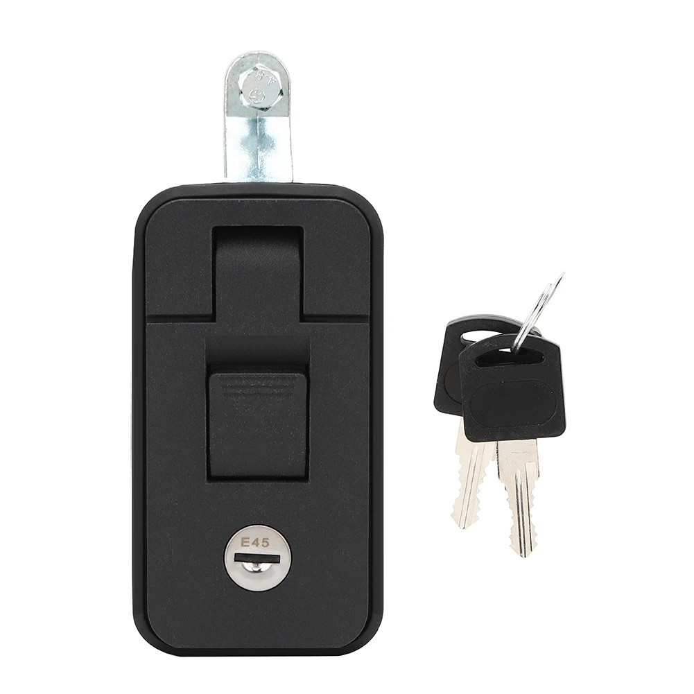 

Compression Latch Cabinet Laguage Lock with 2 Keys Black Door Entry Locker