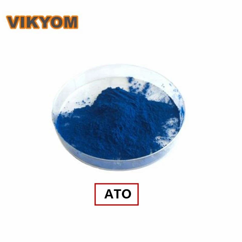 

Free shipping High purity 99.9% Antimony Tin Oxide powder for heat insulation coating Anti-static tin oxide powder