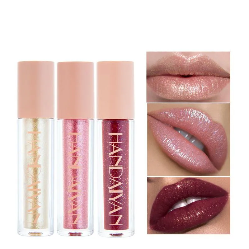 

Glittering Lipstick Waterproof Lasting Pigment Velvet Red Mermaid Lipstick Cosmetics Sexy Glitter Maquiagem