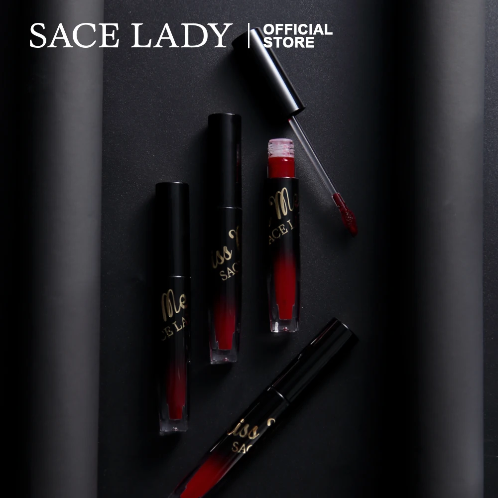 SACE LADY стойкая жидкая губная помада макияж матовый блеск для губ натуральные