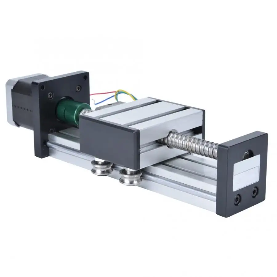1PC 300mm Ball Lead Screw Slide Linear Guide Single Shaft Stage Stroke with 57 Motor linear ball bearing | Обустройство дома