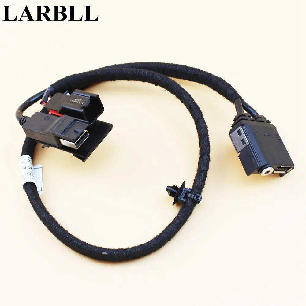 Автомобильный стильный подлокотник LARBLL USB и AUX интерфейсный кабель адаптер для