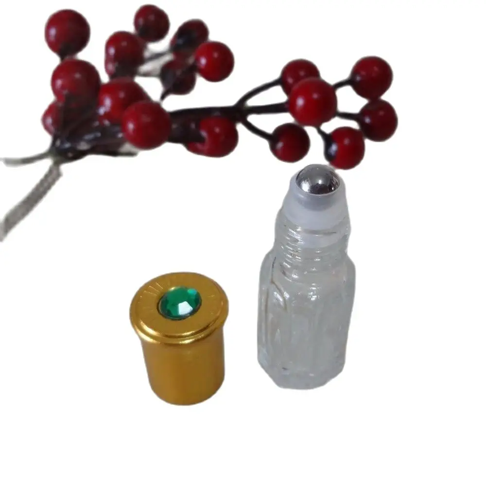 Флакон стеклянный 6 мл с шариком для крема глаз/сыворотки/эфирных