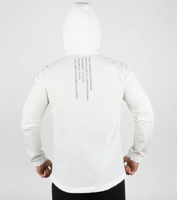 New Spring Autumn Mens Fashion Outerwear Windbreaker Coat Men Sportwear Jackets Hooded Casual Letter Print Men Jacket Coat