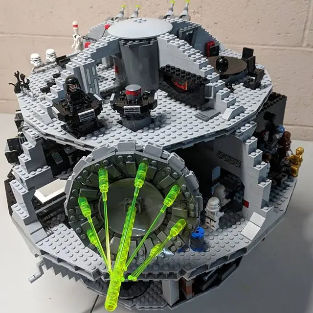 Звездные фильмы войны модель Death Star строительные блоки кирпичи игрушки 05035 05063