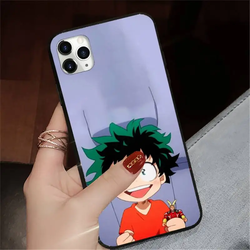 

Japan anime my hero academia Phone Case for iPhone 11 12 pro XS MAX 8 7 6 6S Plus X 5S SE 2020 XR mini