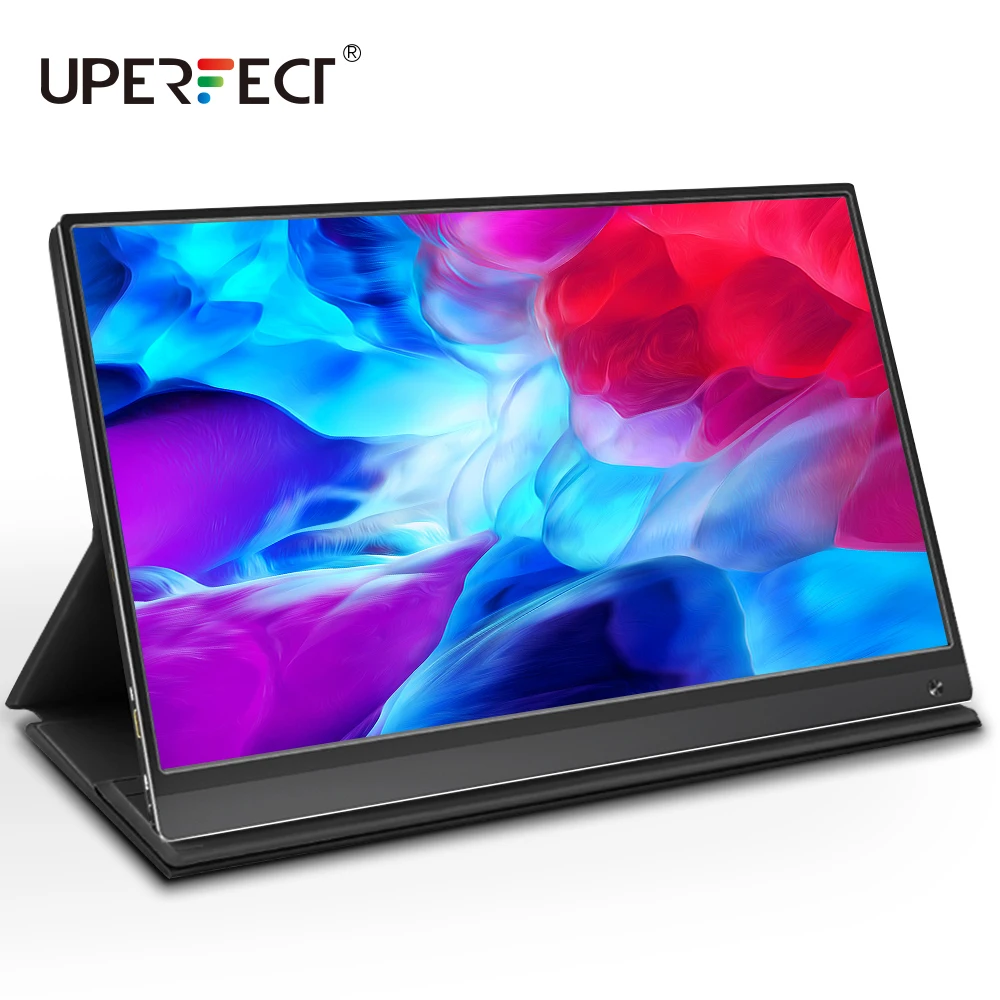 Портативный игровой монитор UPERFECT 15 6 дюйма ЖК типа C с аккумулятором 10800 мАч HD