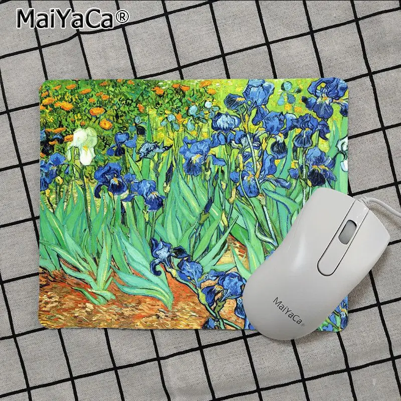 Maiya высокое качество Ван Гог Искусство Живопись Комфорт Коврик для мыши игровой