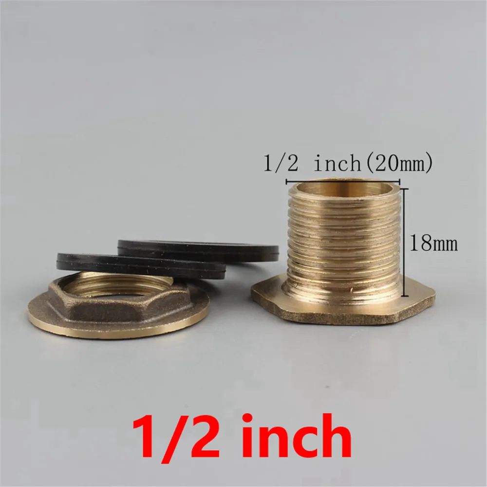 1/2 'Ɖ/4'' 1 ''медный резервуар для воды адаптер резьбы аквариум разъем 20 25 32