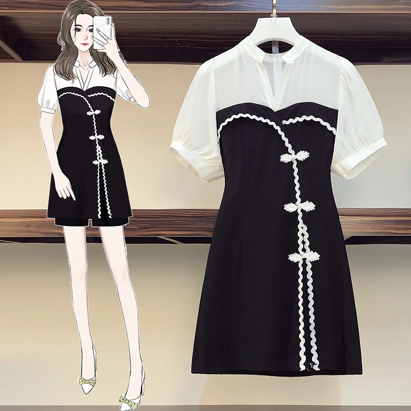 Женское повседневное осеннее платье 2020 в Корейском стиле винтажное с коротким