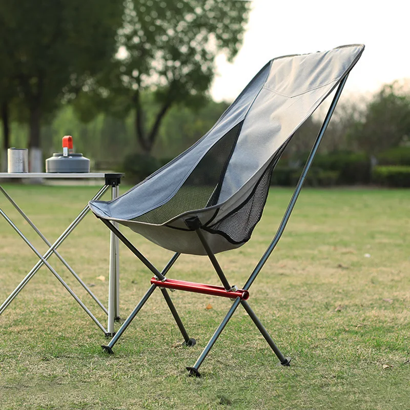 Ultralight Camping Chair Outdoor Tourist Fishing Beach Picnic Hunting Chair Aluminum Folding Backpack Chair Stool Outdoor Tools