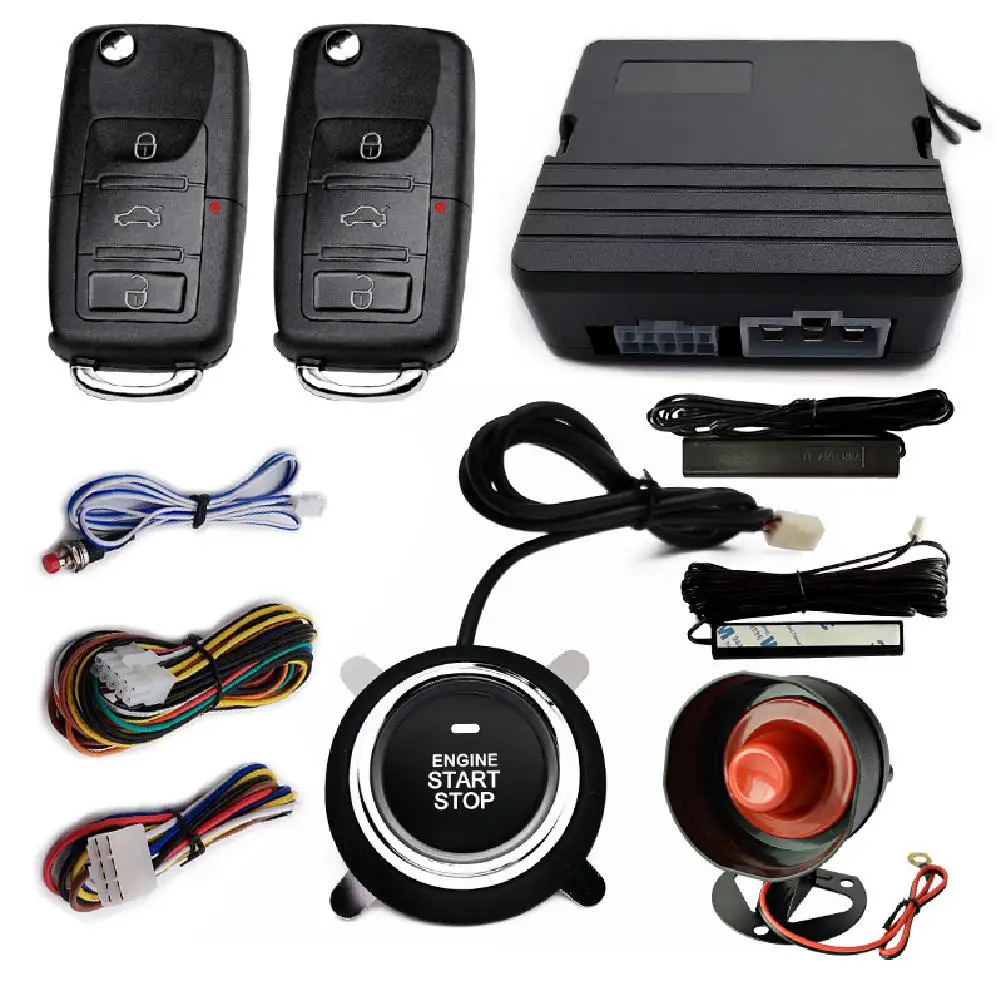 

Автомобильная сигнализация 12 В, Автомобильный Центральный дверной замок с дистанционным управлением, бесключевая система, автомобильный внедорожник, Противоугонный бесключевой доступ, стартер, автомобильные аксессуары