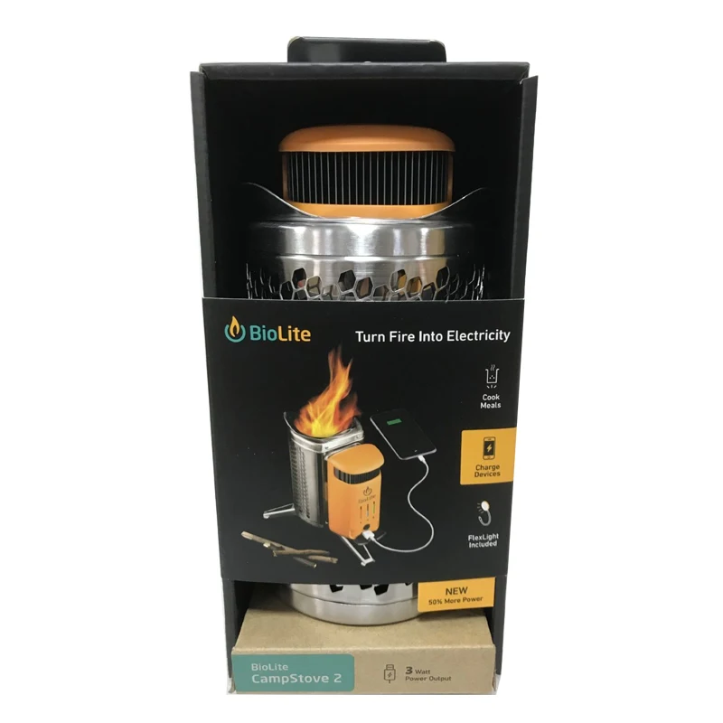 

stainless steel CampStove device for wood stove Outdoor Hiking Camping backpack picnic kitchen bbq 1pc
