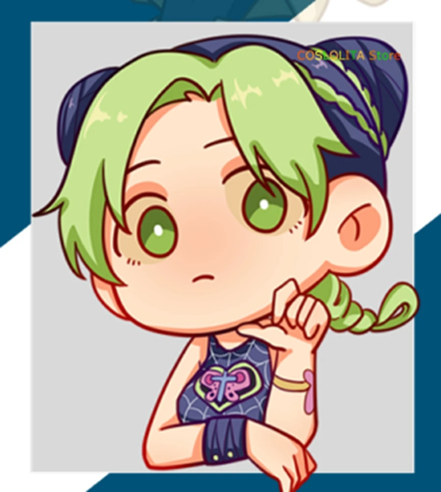 

Anime JoJo's Bizarre Adventure Bruno Bucciarati Cosplay Stand Figure Cartoon Collection Acrylic Model Plate Desk Decor Gifts