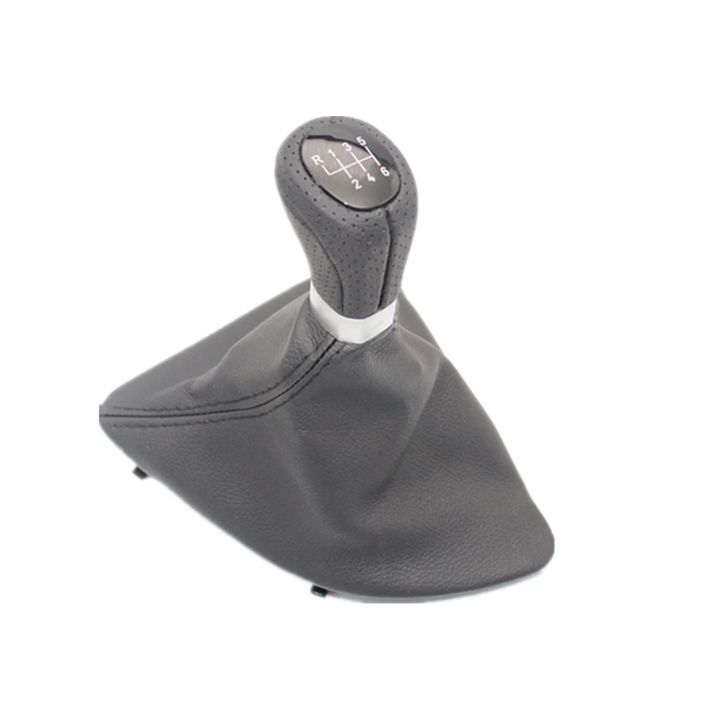 Рычаг переключения передач автомобильный 6 скоростей с кожаным чехлом для BMW 1