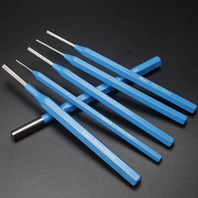 

Parallel Pin Punch Set Removal Steel Rivet and Pins Drift 1.5-8 mm 6 Pieces New