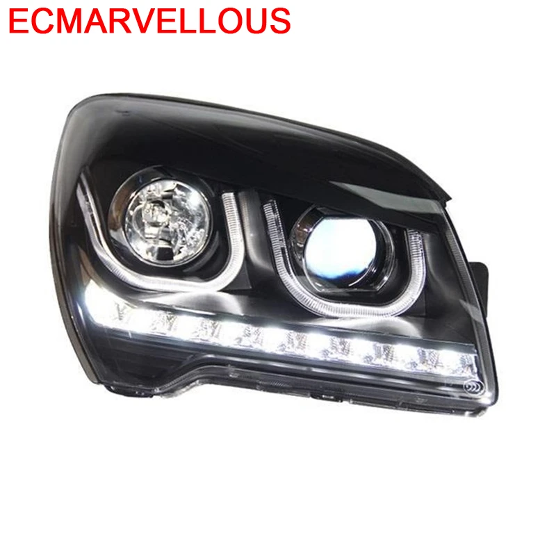 

Luces Para Auto Drl Styling Lamp Daytime Running Led Side Turn Signal Headlights Car Lights Assembly 08 09 10 FOR Kia Sportage