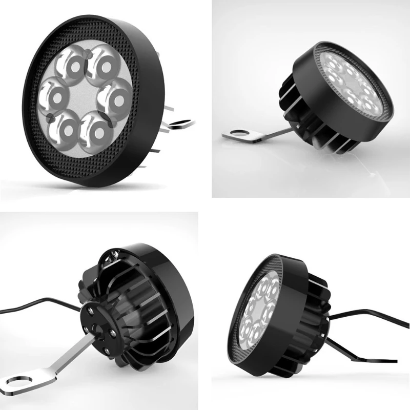 

Motorcycle Headlight Fog Driving Lights 6LED Working Spot Light Spotlight Dropshipping
