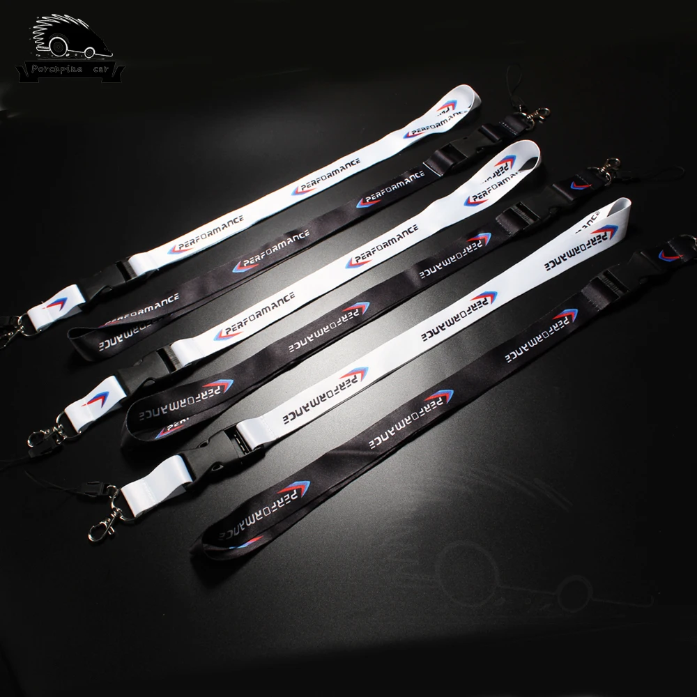 

Lanyard Performance Refitting Racing Car Keychain ID Holder Mobile Neck Strap for BMW E90 E46 E39 E90 E60 F10 F30 X5 X6 M5 M6 GT