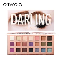 o two o darling eyeshadow palletes 21 colors ultra fine powder pigmented shadows glitter shimmer makeup eye shadow palette