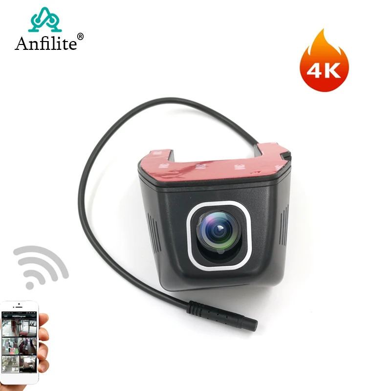 Anfilite 1080P 4K Wi Fi приложение Автомобильный видеорегистратор Камера Новатэк 96655