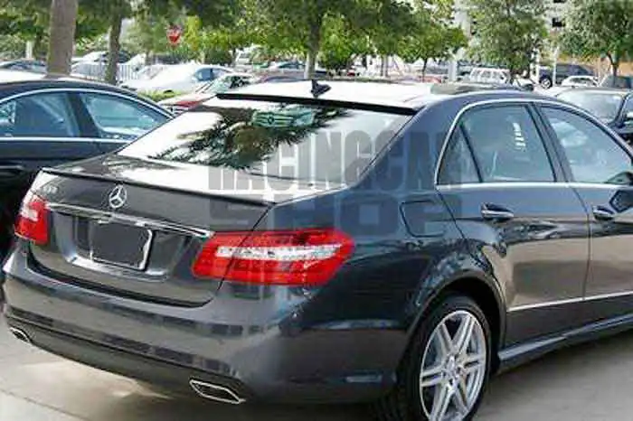 Неокрашенный L Тип спойлер подходит для Benz W212 E CLASS E300 E350 E63AMG E550 E320 2010UP