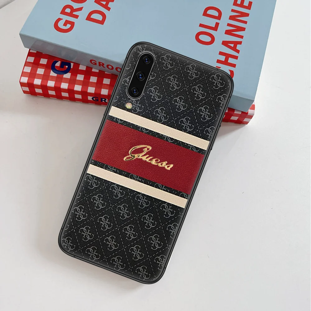 

American Luxury Brands US Phone Case For Samsung Galaxy A 3 5 7 8 10 20 20E 21S 30 30S 40 50 51 70 71 black Waterproof Luxury