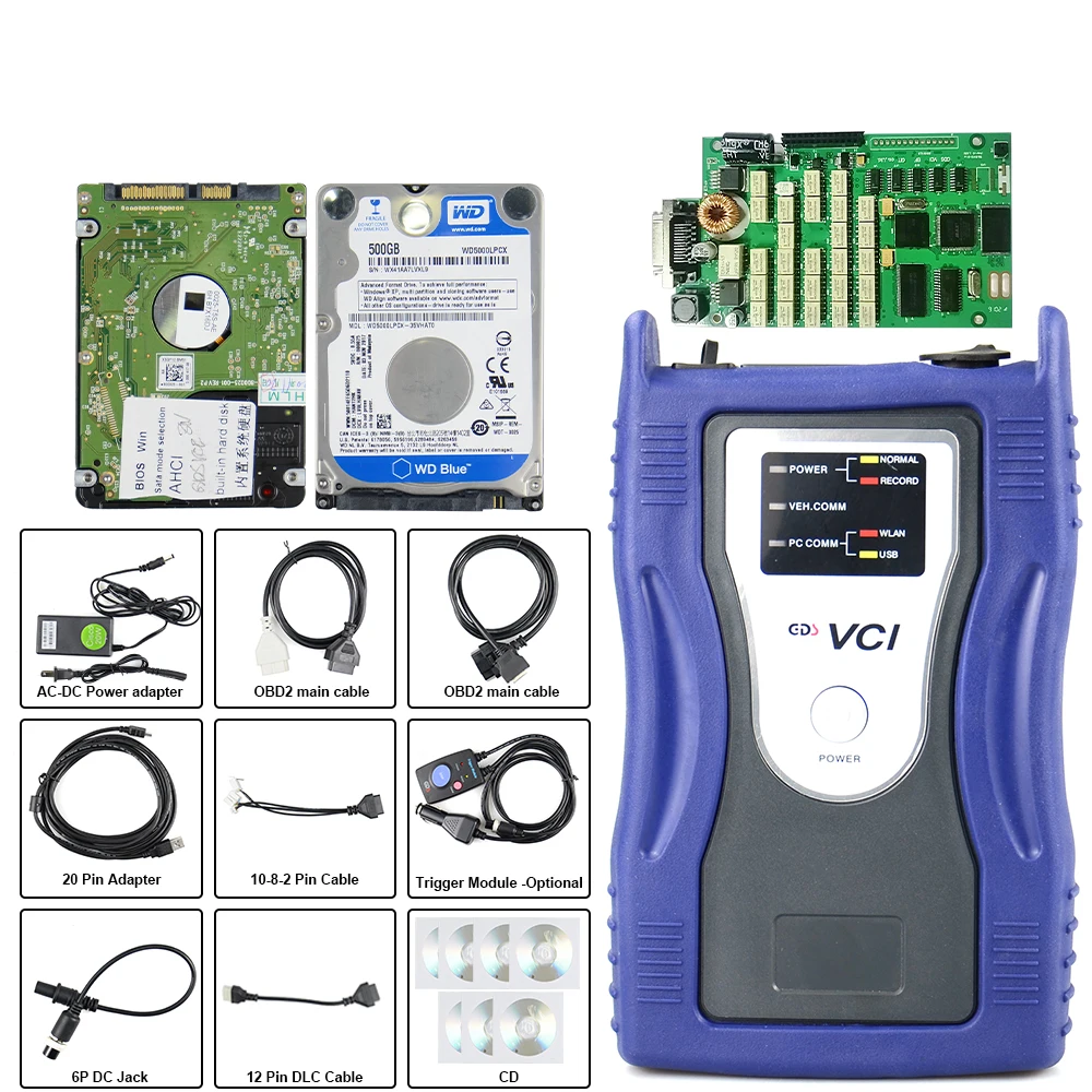 Диагностический инструмент с интерфейсом OBD2 для GDS VCI (триггерный модуль функция